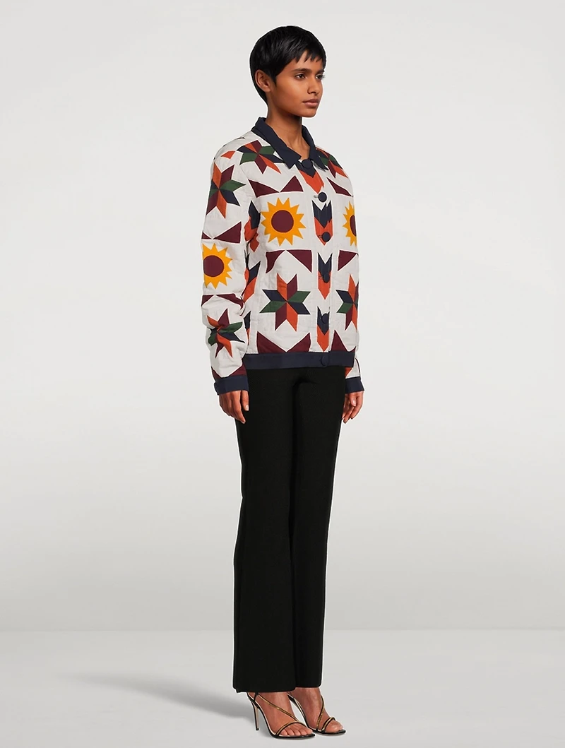Ojala Patchwork Cotton Jacket