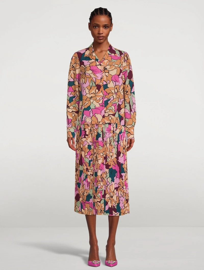 Cabot Printed Long-Sleeve Shirt