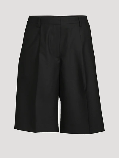 Porter Wool Bermuda Shorts