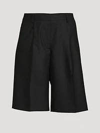 Porter Wool Bermuda Shorts