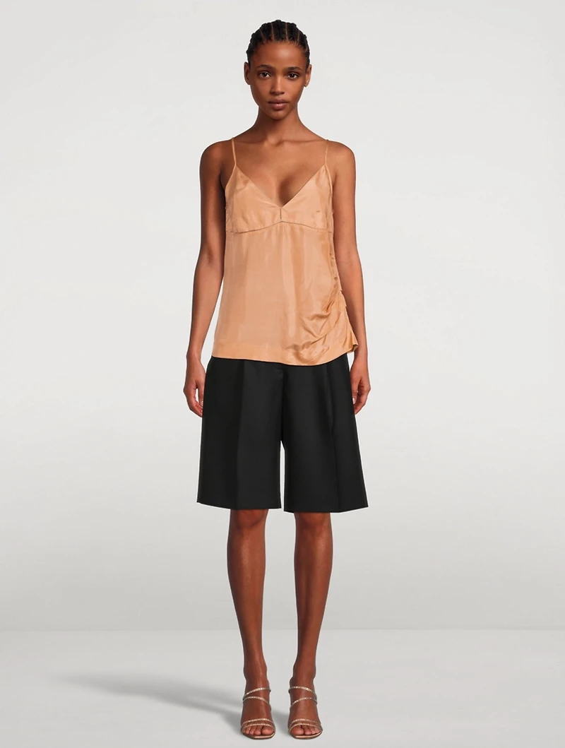 Porter Wool Bermuda Shorts