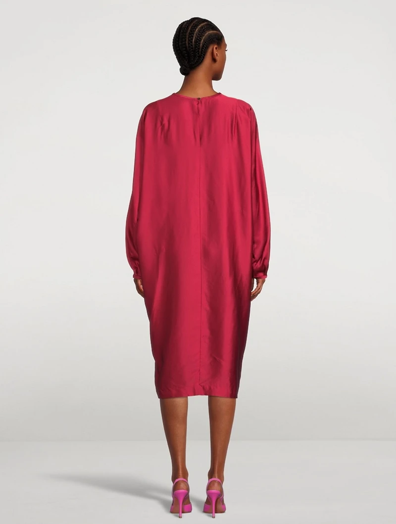 Dosta Long-Sleeve Midi Dress