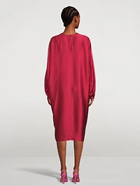Dosta Long-Sleeve Midi Dress