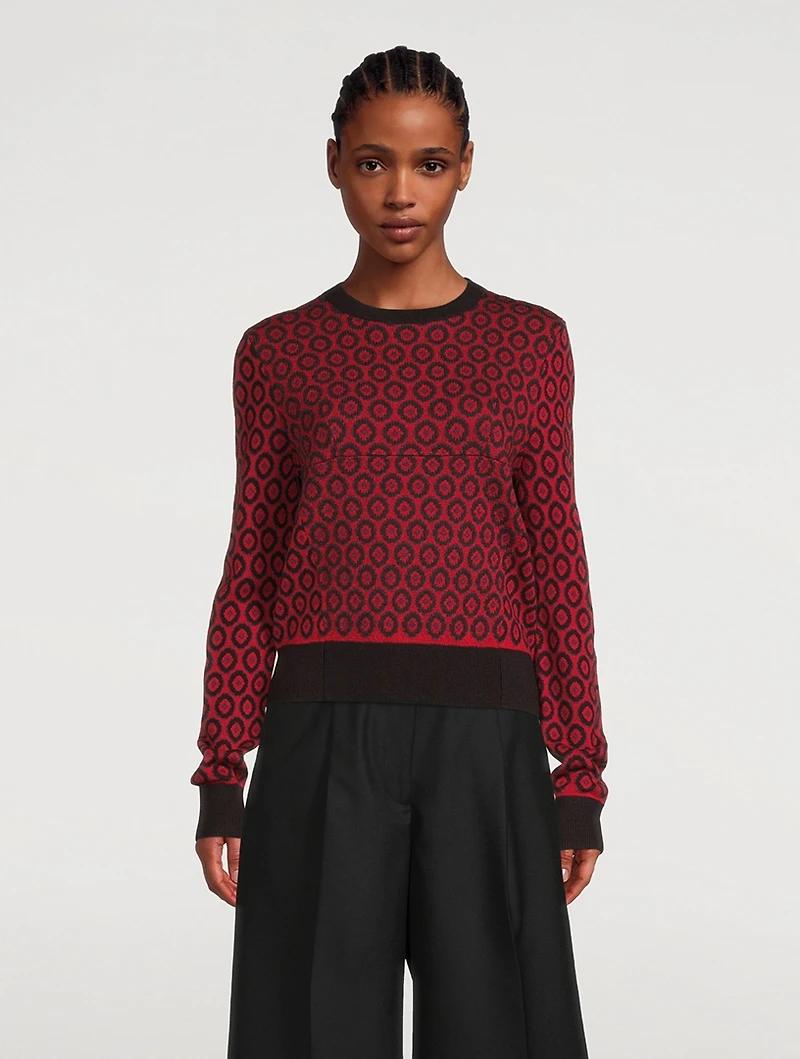 Wool Jacquard Sweater