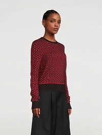 Wool Jacquard Sweater