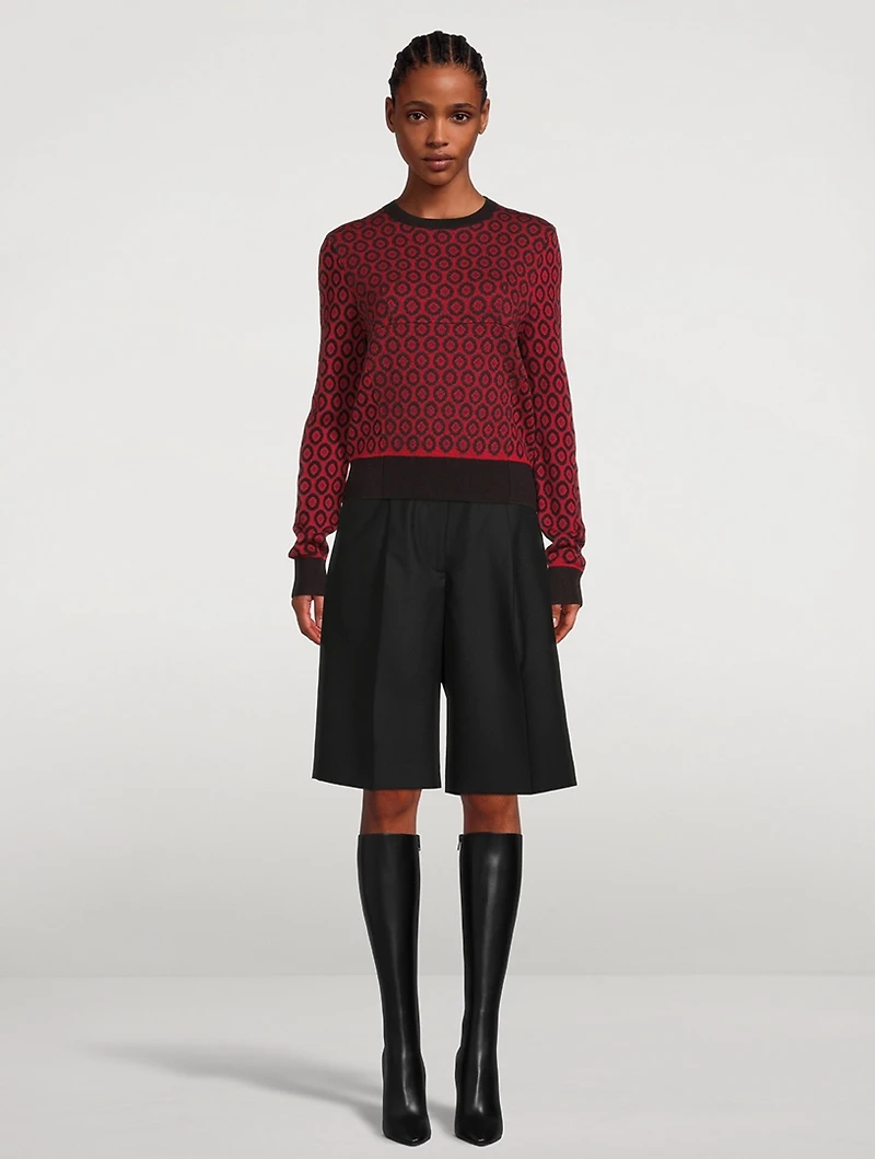 Wool Jacquard Sweater