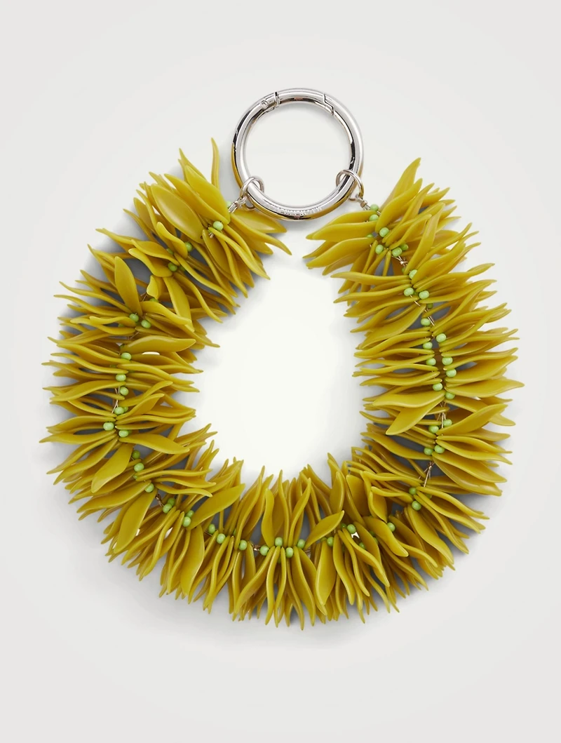 Plexiglass Leaves Necklace