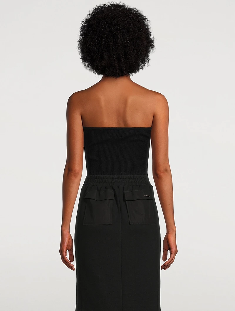 Cedros Wool And Cashmere Knit Bustier