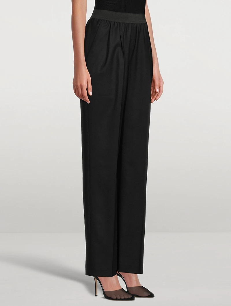 Kempe Stretch Wool Trousers