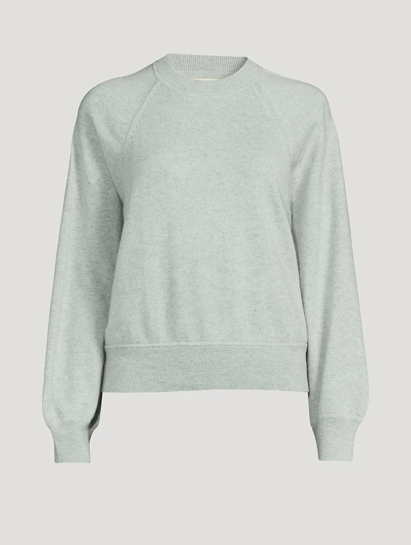 Pemba Puff-Sleeve Cashmere Sweater