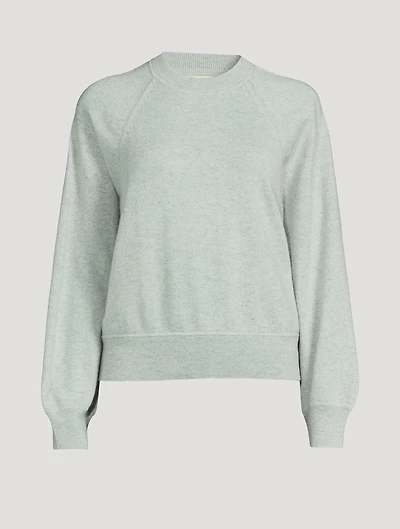 Pemba Puff-Sleeve Cashmere Sweater