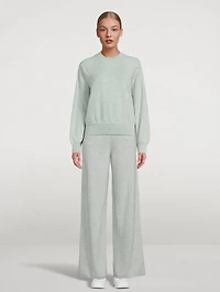 Pemba Puff-Sleeve Cashmere Sweater