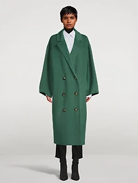 Borneo Wool And Cashmere Double-Breasted Coat