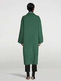 Borneo Wool And Cashmere Double-Breasted Coat