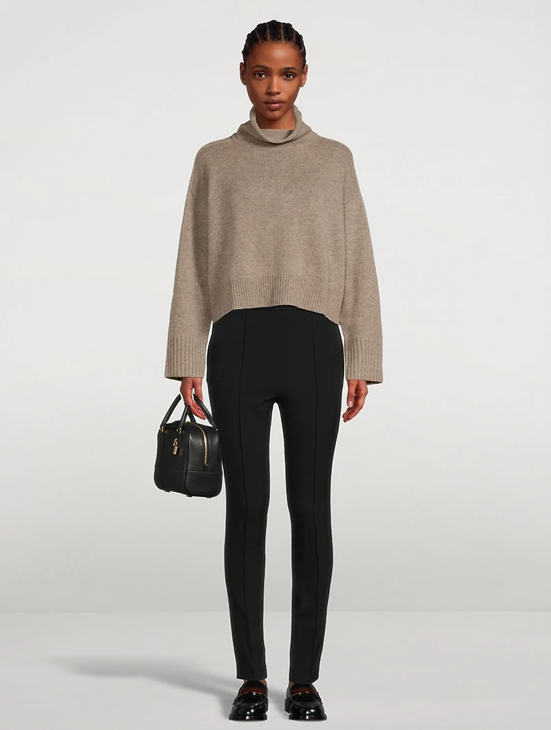 Stintino Oversized Wool And Cashmere Turtleneck Sweater