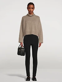 Stintino Oversized Wool And Cashmere Turtleneck Sweater