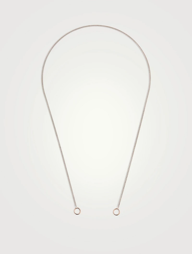 18-Inch Silver Fine Curb Chain