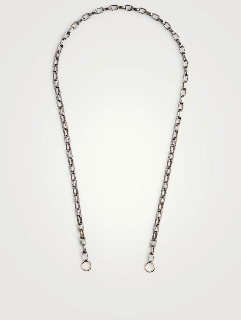 Inch Silver Biker Chain