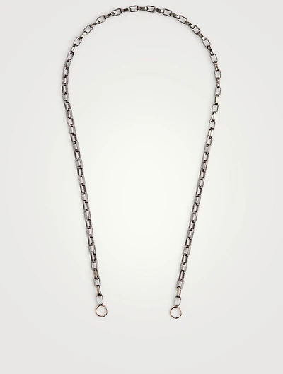 Inch Silver Biker Chain