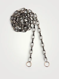 Inch Silver Biker Chain