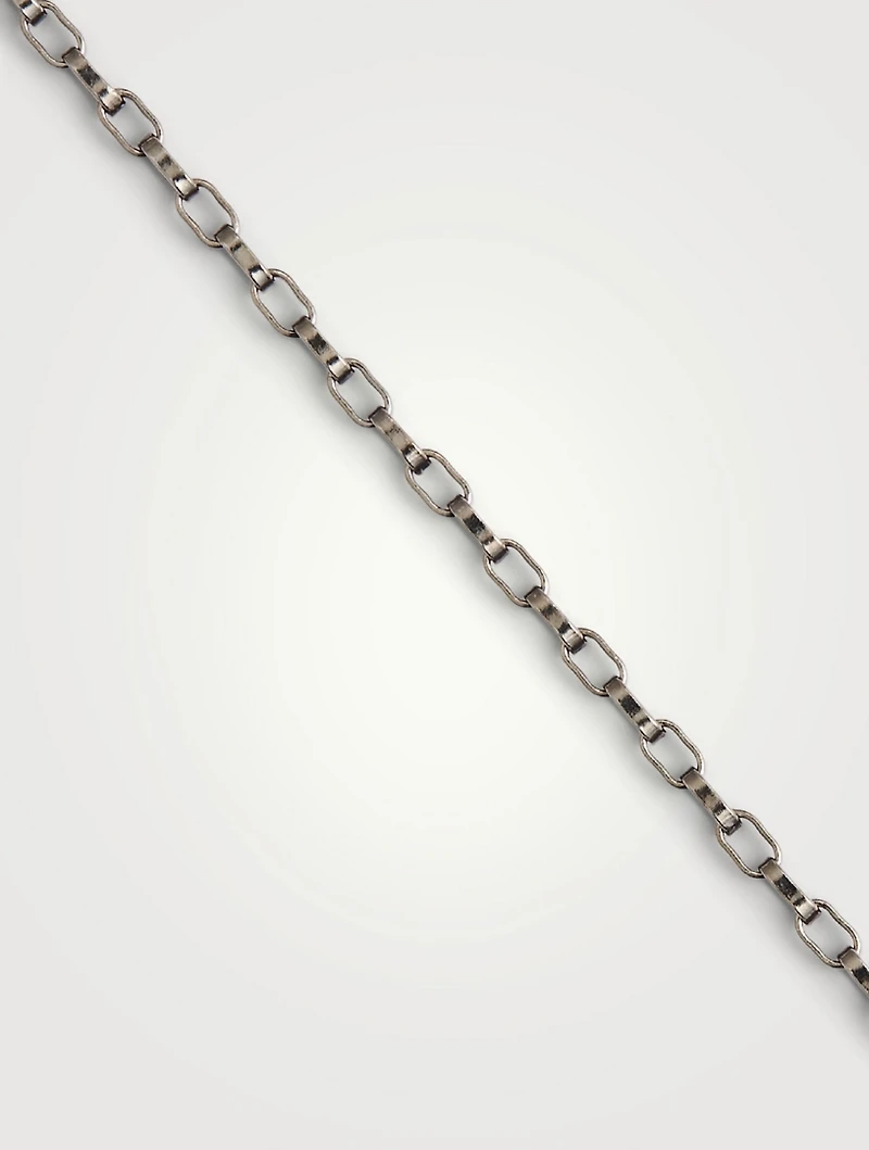 Inch Silver Biker Chain