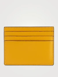 T Line Leather Card Holder