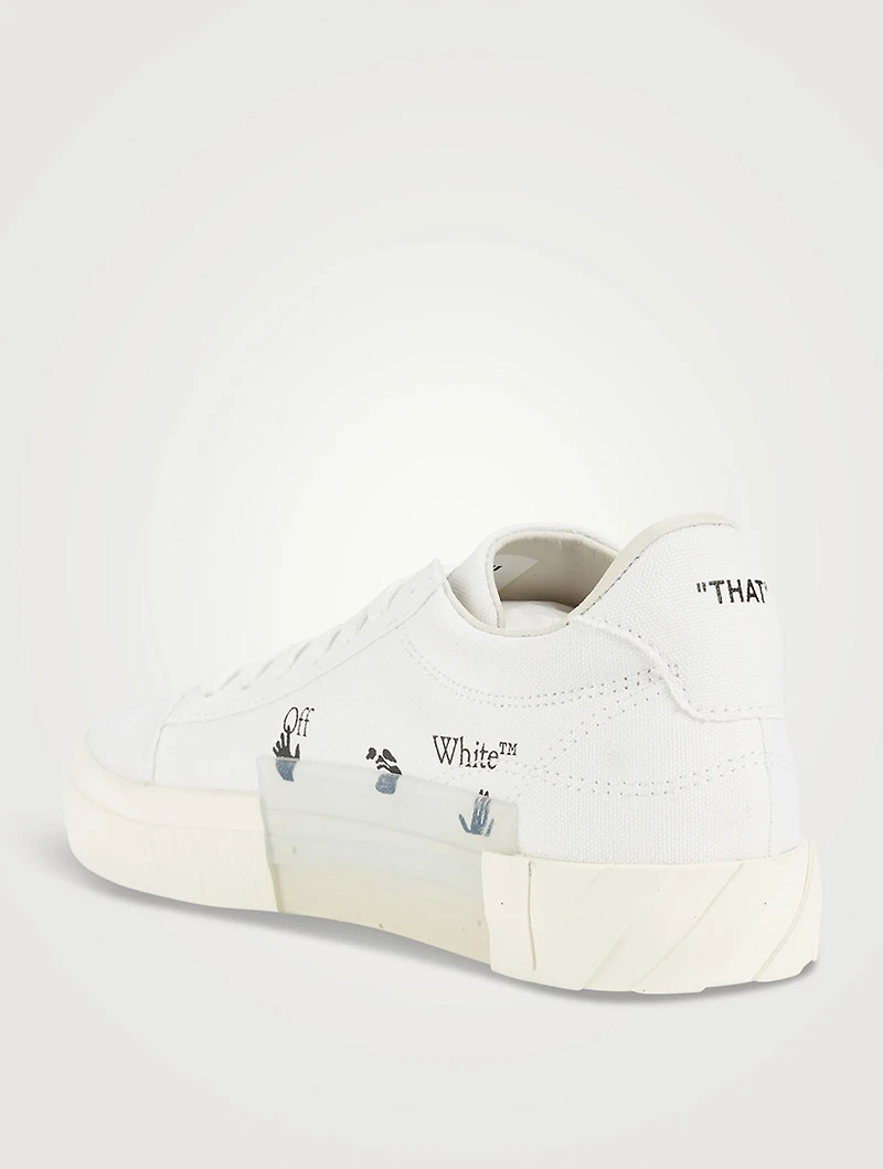 Low Vulcanized Canvas Sneakers