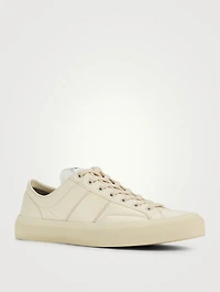 Cambridge Nylon And Leather Sneakers