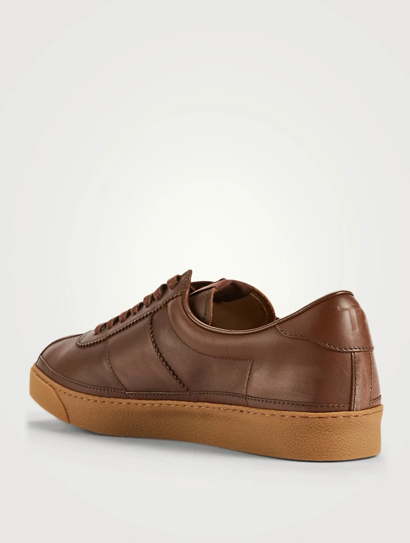 Bannister Smooth Leather Sneakers