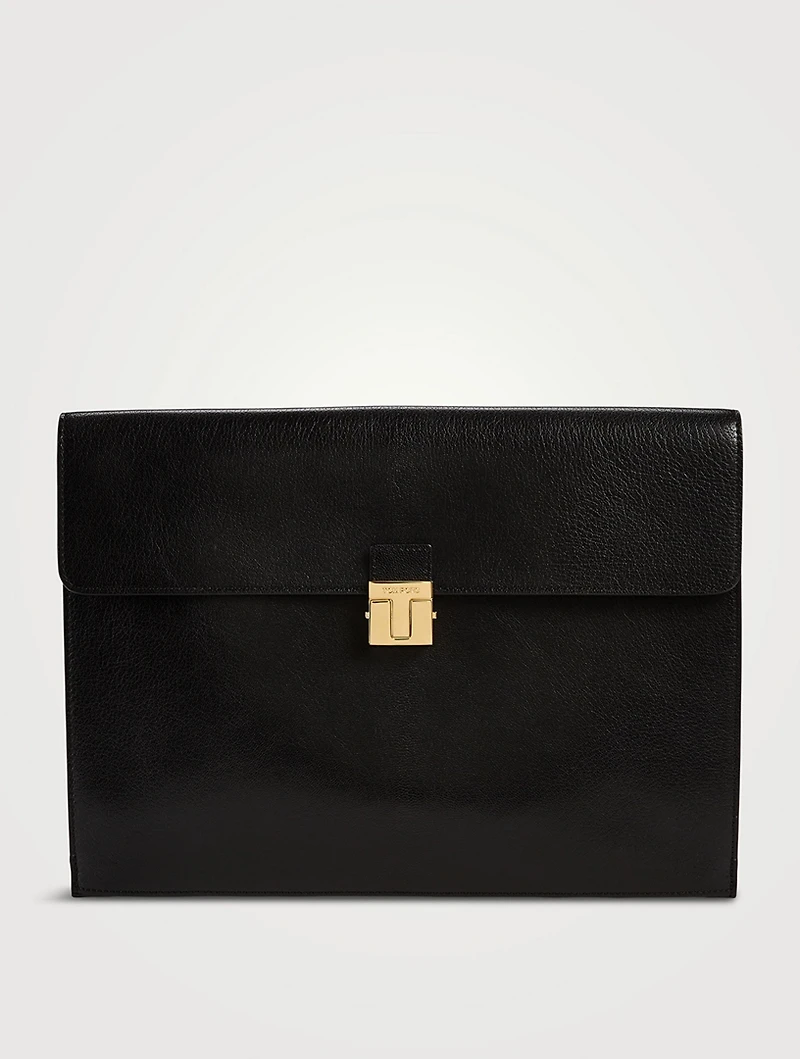 Polished Leather Portfolio Case