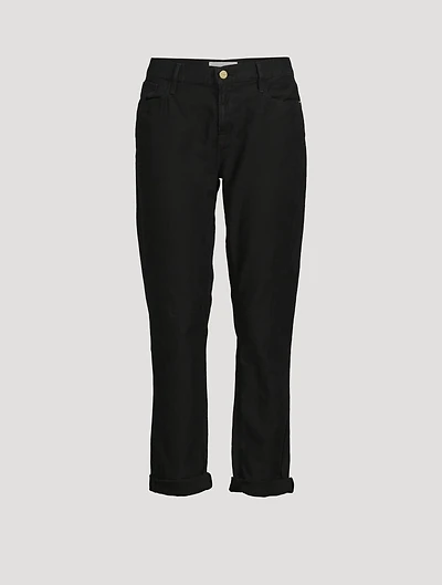 Le Garcon Mid-Rise Boyfriend Jeans