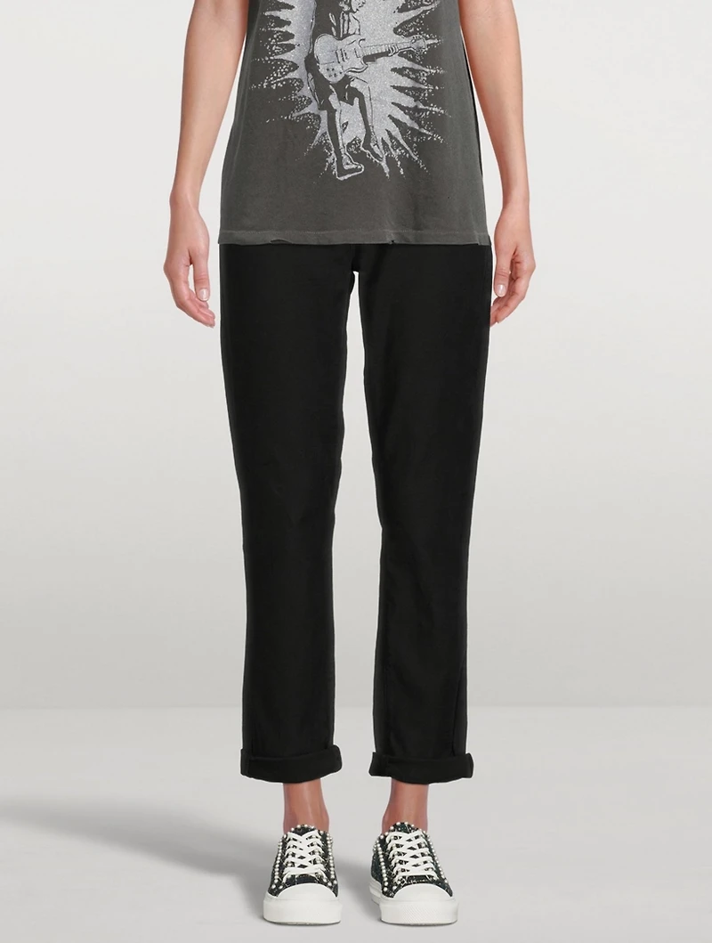 Le Garcon Mid-Rise Boyfriend Jeans