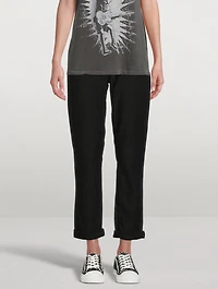 Le Garcon Mid-Rise Boyfriend Jeans