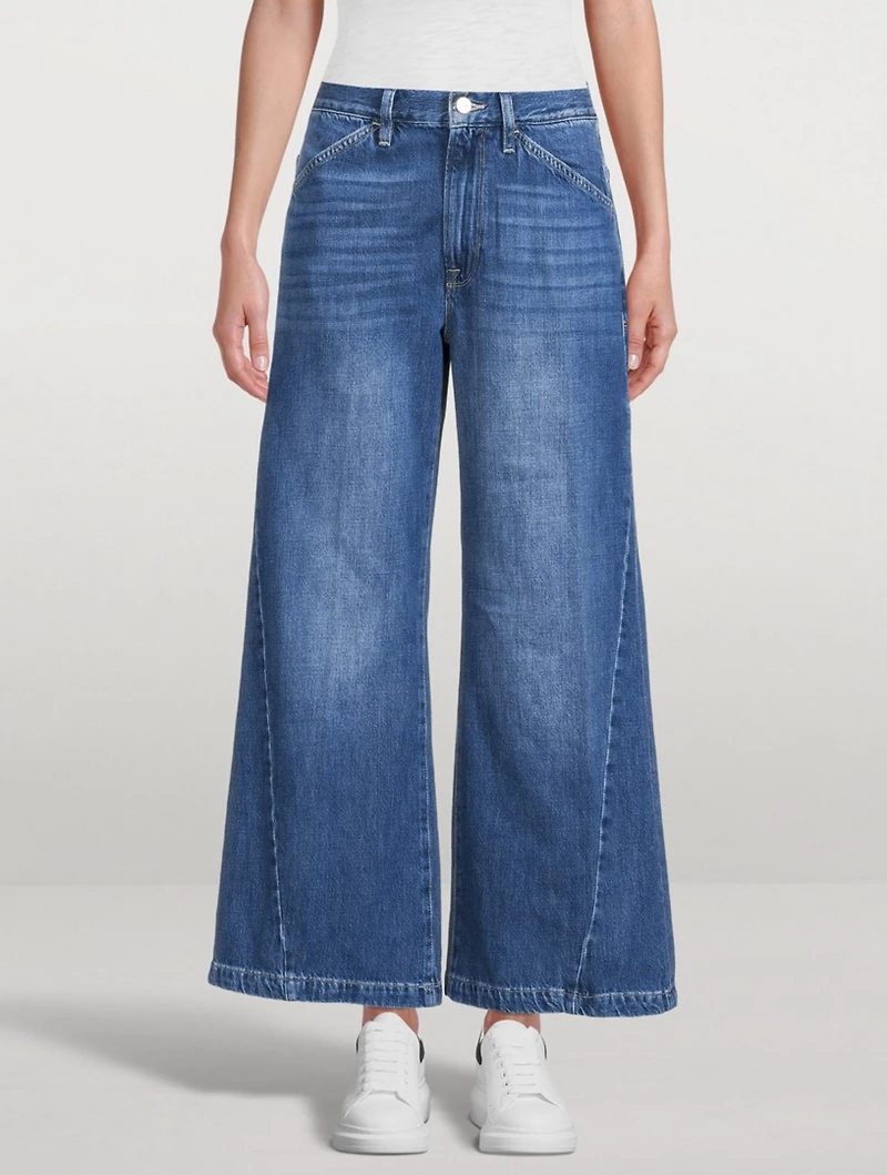 Le Pixie Baggy Palazzo Jeans