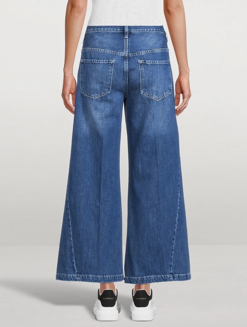 Le Pixie Baggy Palazzo Jeans