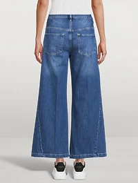 Le Pixie Baggy Palazzo Jeans