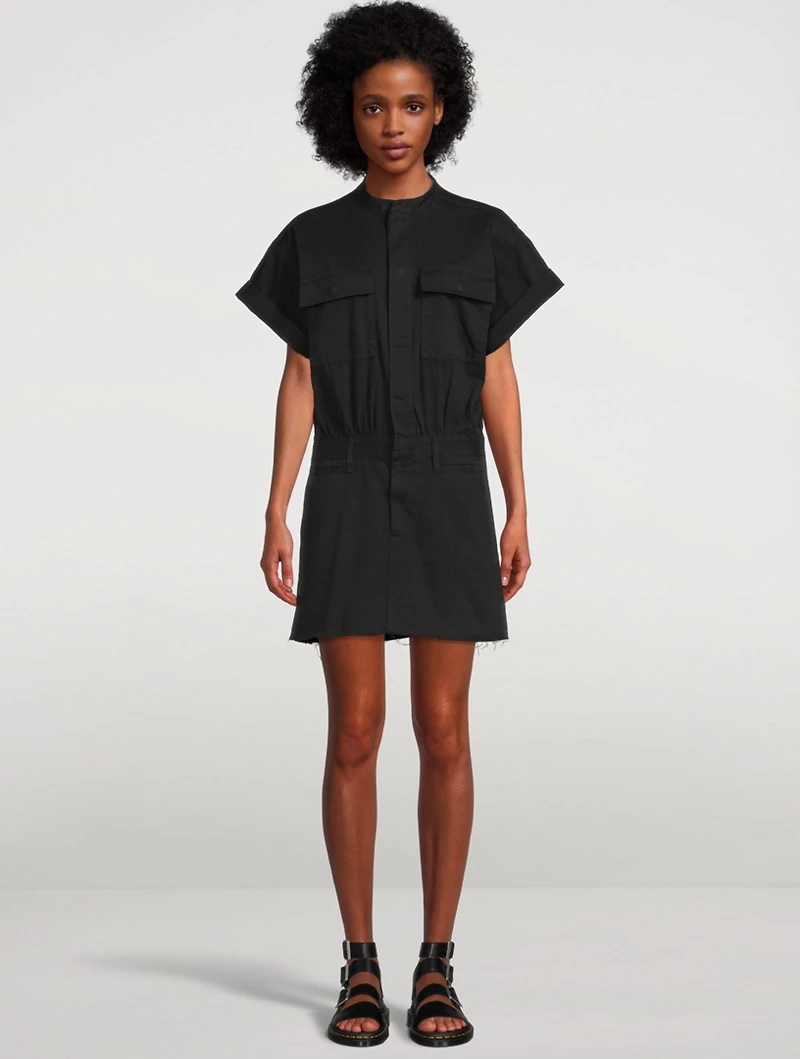 Le Tomboy Cotton Mini Dress