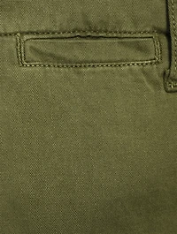 Le Tomboy Cotton Pants With Released Hem