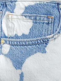 Le Ultra Baggy Stagger Shorts With Raw Hem