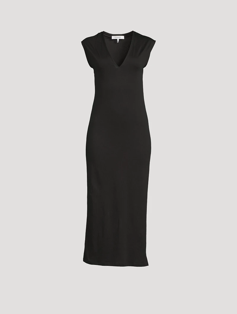 Le Muscle V-Neck Midi Dress