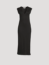 Le Muscle V-Neck Midi Dress