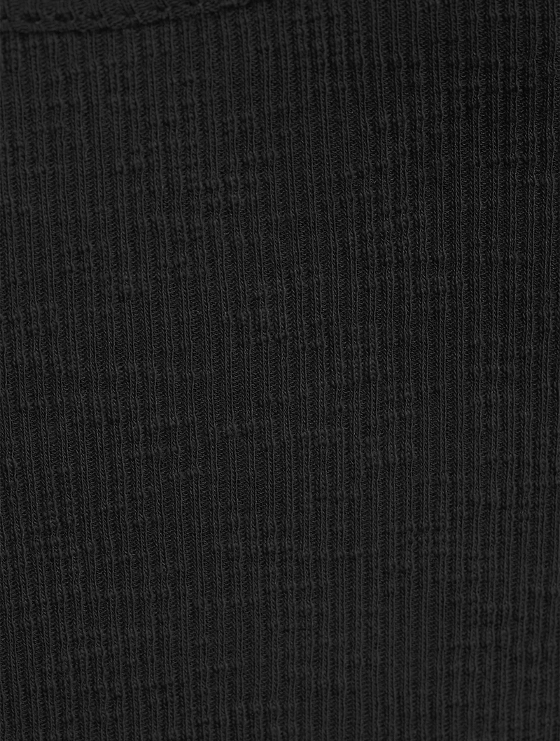 Elbow-Sleeve Scoopneck T-Shirt
