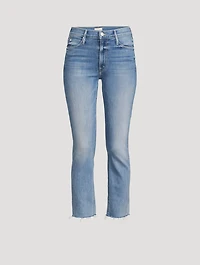 Dazzler Crop Fray Jeans