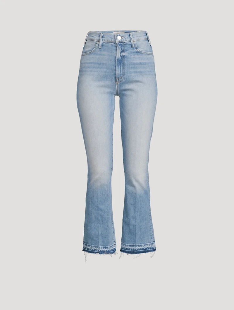 Hustler Ankle Jeans With Undone Hem
