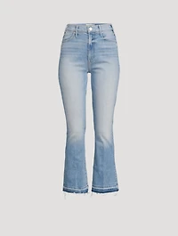 Hustler Ankle Jeans With Undone Hem