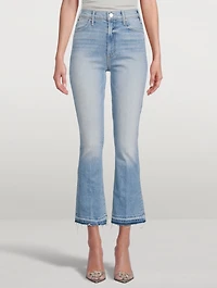 Hustler Ankle Jeans With Undone Hem