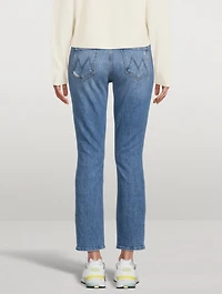 Dazzler Straight-Leg Ankle Jeans