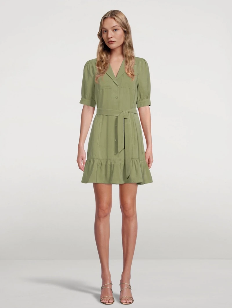 Mayslie Belted Mini Dress