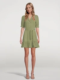 Mayslie Belted Mini Dress