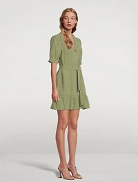 Mayslie Belted Mini Dress
